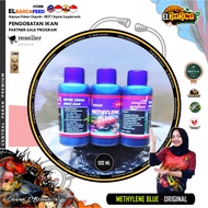 METHY LINE BLUE Fish Medicine, medicine for betta fish, koi, guppy, tetra Original