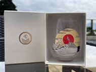 日本丸モ高木陶器 富士山冷感變色玻璃杯