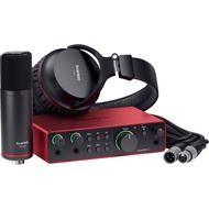Focusrite Scarlett 2i2 Studio 2x2 USB Audio Interface with Microphone & Headphones (4rd Generation)