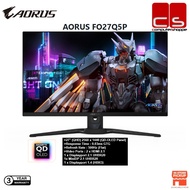 GIGABYTE AORUS FO27Q5P (2560 x 1440P) QHD QD-OLED 500Hz Build In Speaker Gaming Monitor