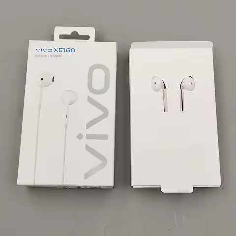 Vivo XE160 3.5MM Earphones In-Ear Wired Hi-Fi Headset Earbuds With Microphone For Vivo X27 X23 X21 Y