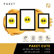 Cute Photo Print Package + A4, 6R Photo Frame Aesthetic Frame Decoration by JARI HOME & LIVING