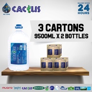 CACTUS Mineral Water (9500ml x 2 Bottles x 3 Cartons)