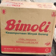Promo Gojek !! Minyak Goreng Bimoli 5 Liter (Grosir 1 Dus) /Go Send