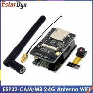 ESP32-CAM ESP32-CAM-MB ไมโคร USB ESP32ต่อเนื่องเป็น WIFI ESP32แคมบอร์ด CH340 CH340G 5V บลูทูธ + กล้อ