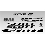 Scott Bike Decal Frame Sticker Can Be CUSTOM