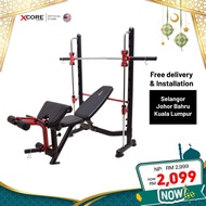 Half Smith Machine Smith Gym Bench XC311+