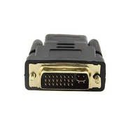 Combo of 3 DVI (24+5) to HDMI converters, mounted from computer with DVI port to monitor with HDMI p