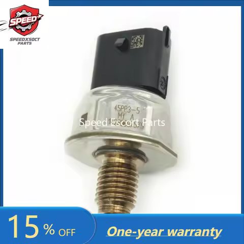 1Pcs Fuel Rail Pressure Sensor 45PP3-5 For Opel Astra J Corsa D 1.7 CDTI 55584473, 45PP3-5, 15282576