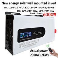 Pure Sine Wave Car Inverter 12V 220V 2000W 6000W Portable Power Bank Solar Inverter DC 24V 48V 60V 7