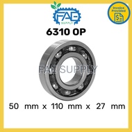 6310ZZ 6310RS 6310OP Ball Bearing Deep Groove 50*110*27 mm