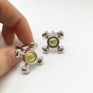 冷熱水龍頭開關袖扣 HOT COLD WATER TAP CUFFLINKS