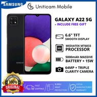 SAMSUNG GALAXY A22 5G | 8GB + 128GB 1 Year Warranty New Original Phone