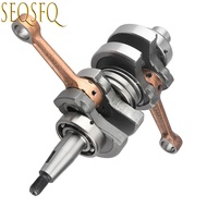 6B4-11400-00 CRANKSHAFT ASSY for Yamaha 2 Stroke 9.9HP 15HP E15D (Old Model) Outboard Parsun T15D 6B