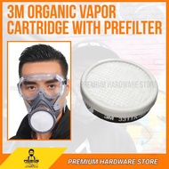 3M ORGANIC VAPOR CARTRIDGE WITH PRE-FILTER (3311K55)