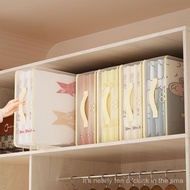 Sheet and duvet cover storage box, four-piece storage bag, transparent storage bag, seasonal clothin