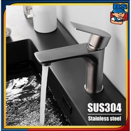 Stainless Steel 304 Premium Faucet Hand Wash Bathroom Slim Body Faucet Face Wash Bathroom Cabinet To