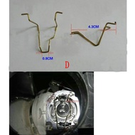 Automobile headlamp bulb  H1 H3 H4 H7 retaining clip circlip  LED wire buckle hook  Iron pressed bul