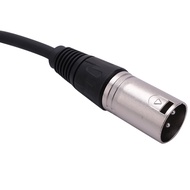 0.3M Wire 3 Pin Xlr Male to 3.5Mm Female Audio Connector Stereo Microphone Adapter