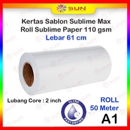Sublime Paper Roll A4 (21 Cm) /A3+ (33.5 Cm) / A3 (30 Cm) / A1 (61 Cm) 110 Grams -