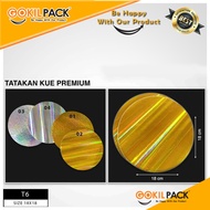 Cake Stand|Cake Board|Cake Base|Tray Tray|Cake Accessories|Hologram|18X18|T6