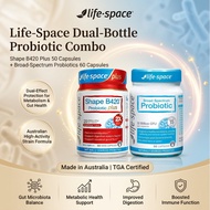 Life Space Probiotic Bundle 60 Capsules & B420 50 Capsules Multi Strain Daily Wellness Support Diges