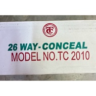 TC 26 WAY PVC CONCEAL MCB BOX CONSUMER PVC CONCEAL BOX DB BOX