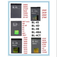 NOKIA BATTERY BL-4B/BL-4BA/BL-4CT/BL-4D/BL-4S  AAA and Original Battery