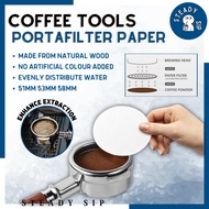 Steady Sip Coffee Machine Expresso Portafilter Paper Filter 51/53/58mm Coffee Filter Paper 咖啡过滤纸