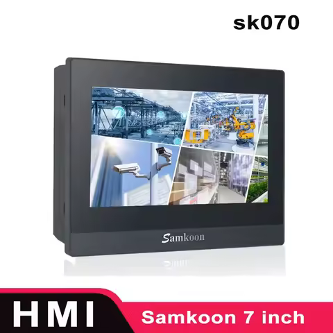 Samkoon HMI SK070 070QE 070QT 070QS 7 Inch HMI with Ethernet WIFI 4G Human Machine Interface Industr