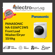 PANASONIC NA-S106FC1WS Front Load  Washer/Dryer 10/6kg