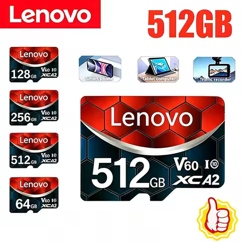 Lenovo High Speed Expansion Mobile Phone Memory Card 128GB Micro SD Card 64GB Mini SD Card 512GB TF 