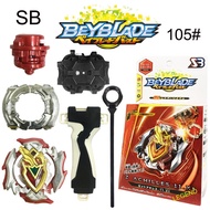 SB Brand Beyblade Burst GT B-105 Beyblade Toy Z Achilles.11.Xt With Launcher S3 Brand Set