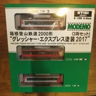 Modemo 箱根登山鐵道 瑞士冰河特急列車塗裝