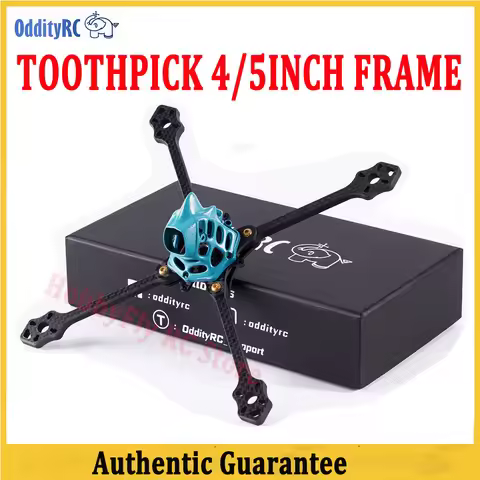OddityRC Ultra-light 5" 5 inch and 4" 4 inch Toothpick Frame Compatible 1507-2204 Motor for FPV Dron