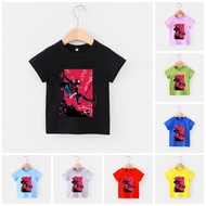 Áo thun trẻ em BLACK SPIDERMAN 8 màu áo đầy đủ size có big size áo thun cho bé Cotton King Cotton
