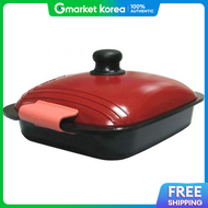 Jeongol Magic Pot Heat-Resistant Red Stew Magic Pan Joyclad Double-Handled Pot