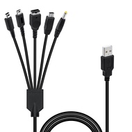 5 In 1 Data Transfer & Charging Cable for Nintendo DS Lite/NDS/New 3DS XL/New 3DS/3DS XL/3DS/2DS/DSi
