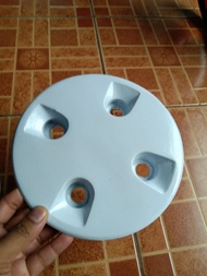 CENTER DOP VELG KALENG MOBIL 4X114 WARNA PUTIH PCD 4X114 PUTIH DOP VELG KALENG DATAR