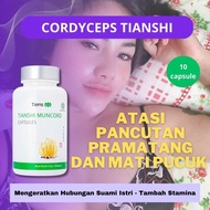 CORDYCEPS TIANSHI MUNCORD - TAMBAH STAMINA LELAKI PEREMPUAN UBAT KUAT TAHAN LAMA PANCUT SAMPAI SUBUH