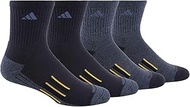 Mens 4 Pack Performance High Quarter Socks