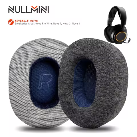 Nullmini Earpads Suitable for Steelseries Arctis Nova Pro Wire, Nova 7 3 5 1 Headphones Replacement 
