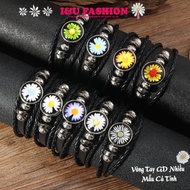GD - G.Dragon luminous bracelet with unique personality chrysanthemum, adjustable drawstring, sporty