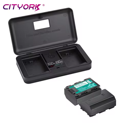 NP-FZ100 NPFZ100 NP FZ100 Battery + Storage Case Charger for Sony A6600 A6700 A7m3 A9 a7R III a7 III