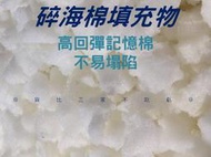 碎海棉填充物 高迴彈記憶棉顆粒 枕頭 玩偶 填充 緩衝粒 沙發墊 小沙發 縫隙填充 軟衝材 靠背 回彈 碎粒 陶藝海綿 
