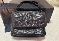 YSL聖羅蘭Niki 黑色鏈條包so black