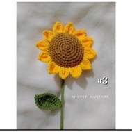 Handmade Wool Sunflowers Graduation Gifts, October 20, November 20, March 8, Meaningful Gifts for Mo