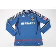 #LGX 11-12 Away Long Sleeve Retro Soccer Jersey Football #BECKHAM