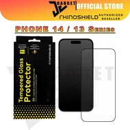 RhinoShield 9H Tempered Glass Screen Protector for Phone 14 Pro Max 13 Pro Max