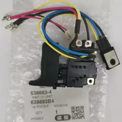 Original High Quality Switch 6506549 638883-4 for MAKITA HR202D BHR202D BHR202RFE DHR202 Power Tool 